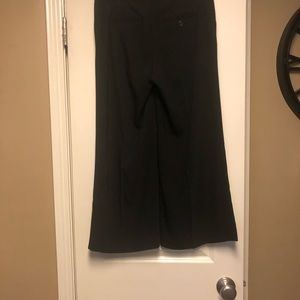 Ralph Lauren black wide leg Capri dress pant.
